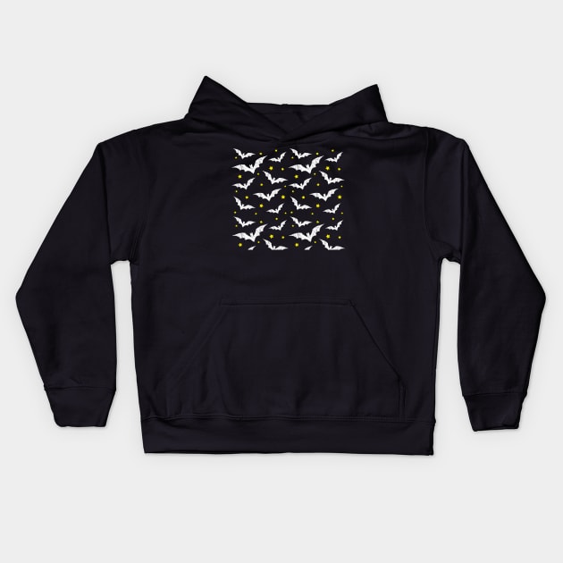 Creepy Bats Kids Hoodie by LunaMay